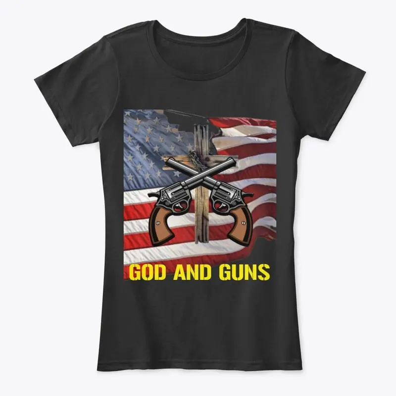 GOD AND GUNS (Mens & Womens collection)