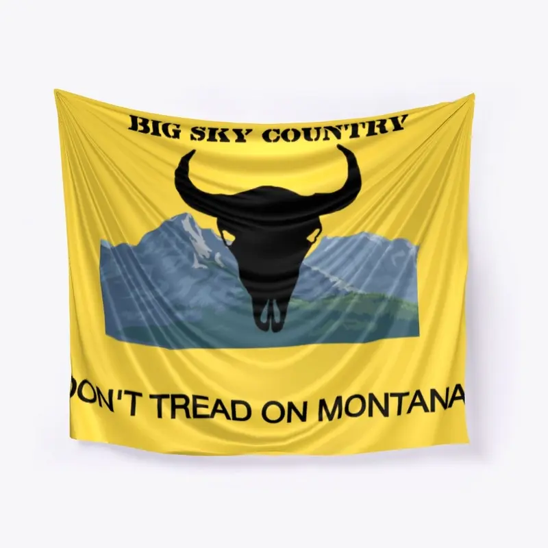 DON'T TREAD ON MONTANA Flag